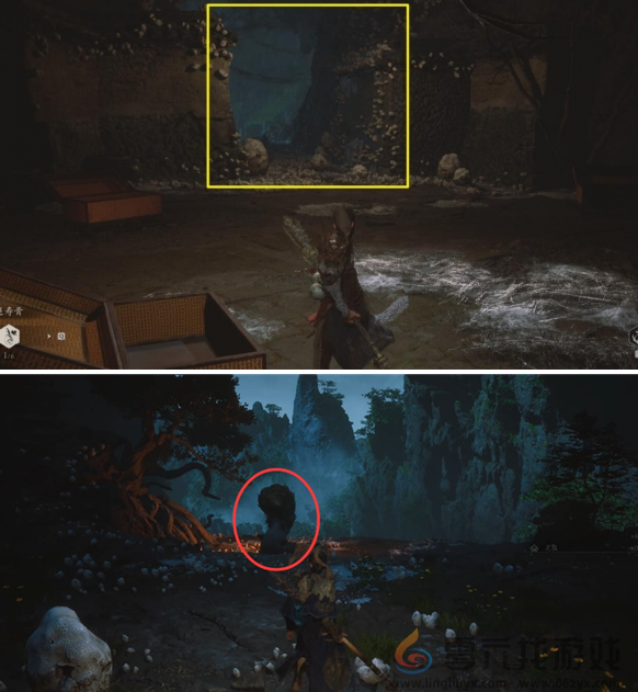 黑神话悟空琴螂仙位置及寻找路线(图5) 黑神话悟空琴螂仙位置及寻找路线(图5)