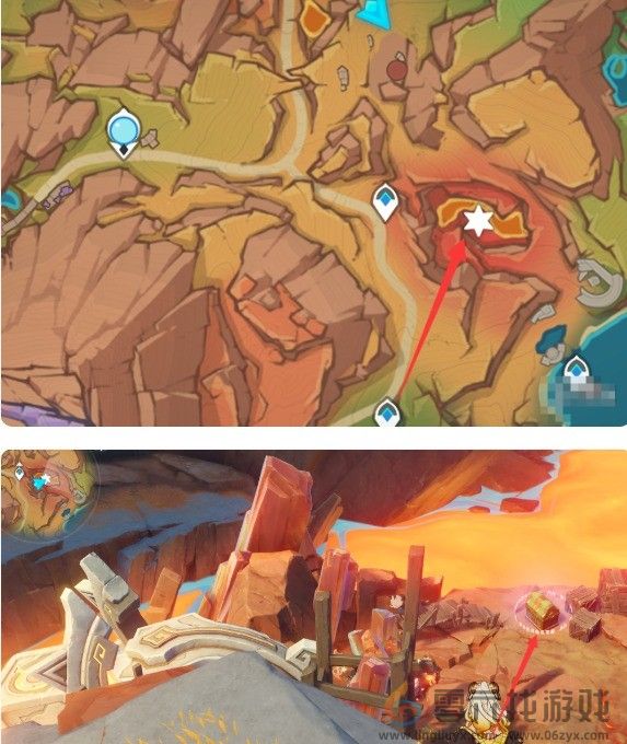 原神5.5版本安饶之野的奇馈宝箱位置大全(图3)