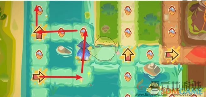 原神荣花竞捷之争龙龙寻宝第3关攻略(图3)